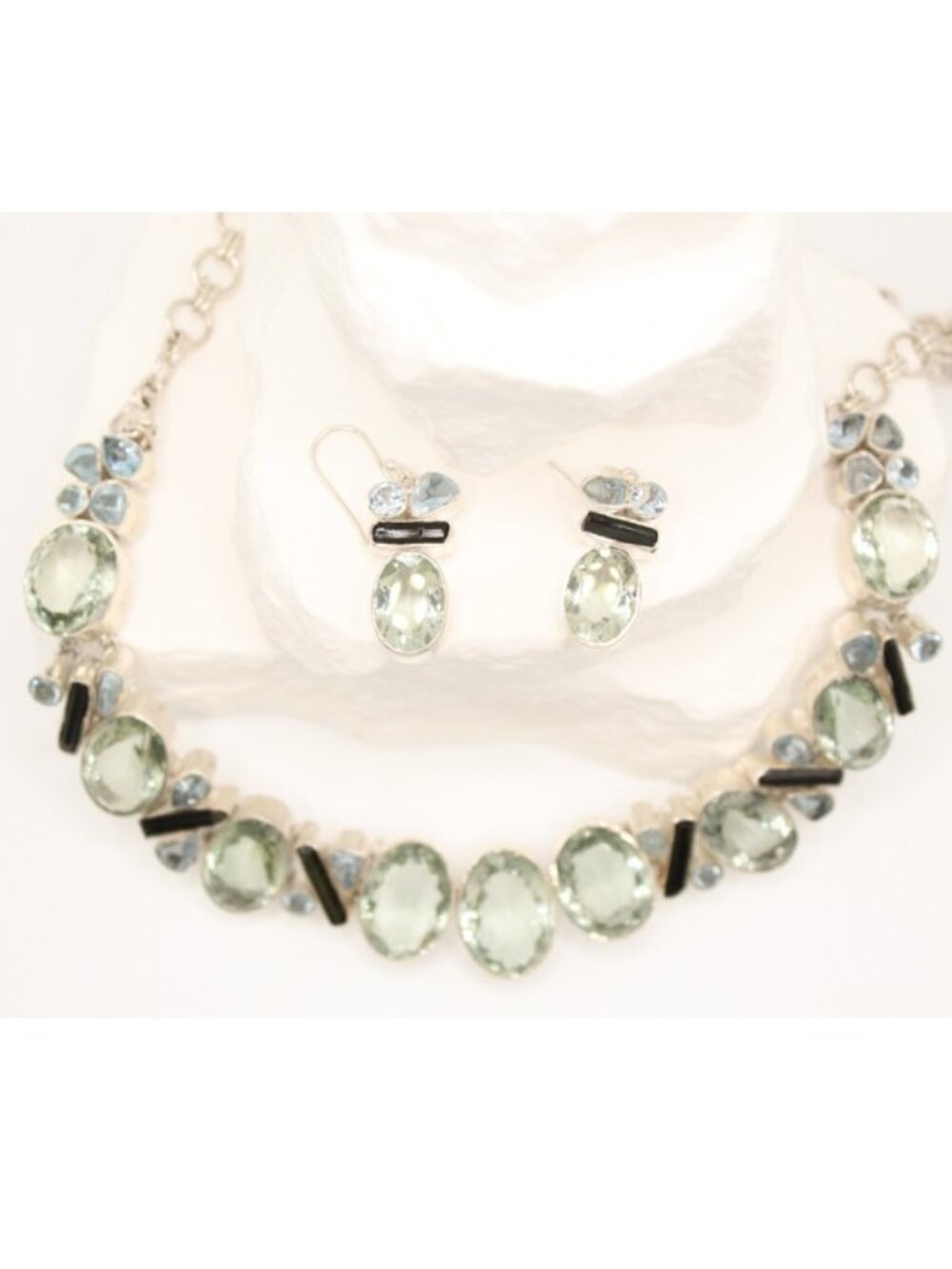 Multi-Gemstone Statement Set - Picture 5 of 5
